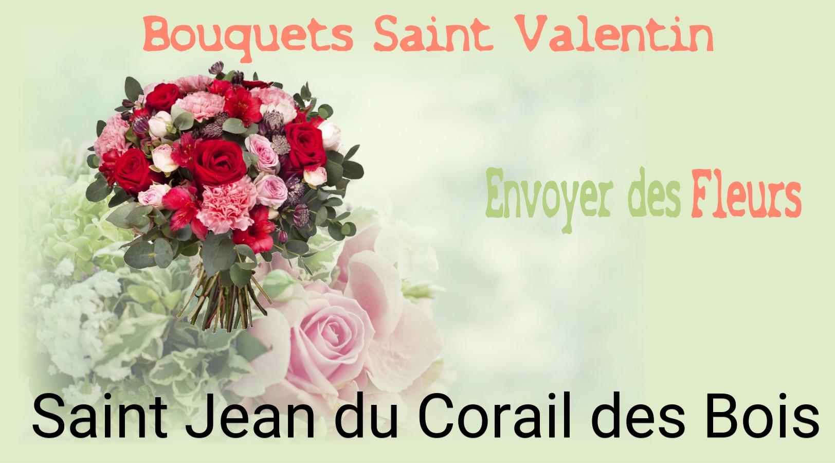 Roses de Saint-Valentin livrées à Saint-Jean-du-Corail-des-Bois